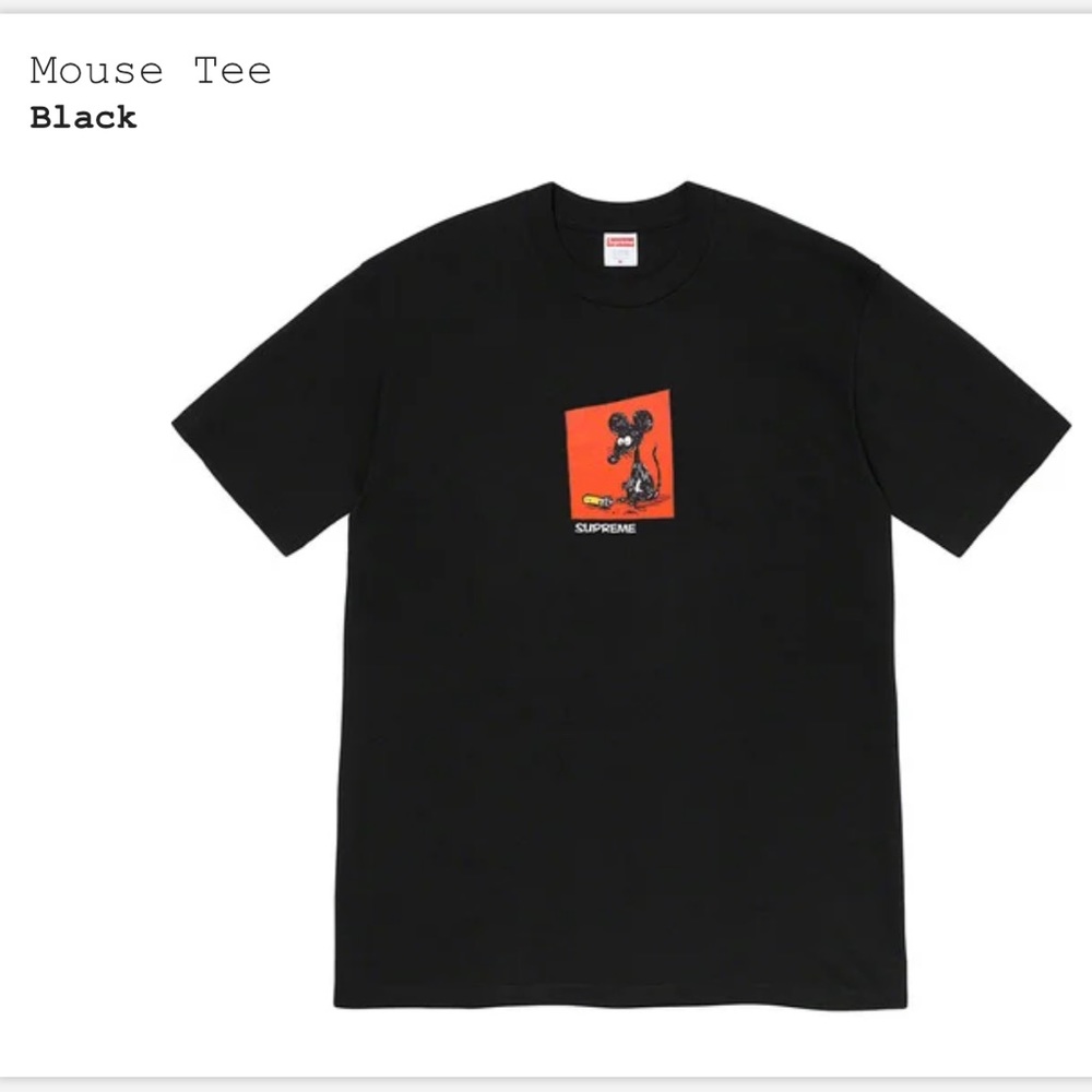 Supreme Mouse Tee🆕